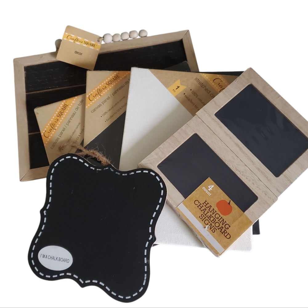 New Canvas & Chalkboard Board Bundle